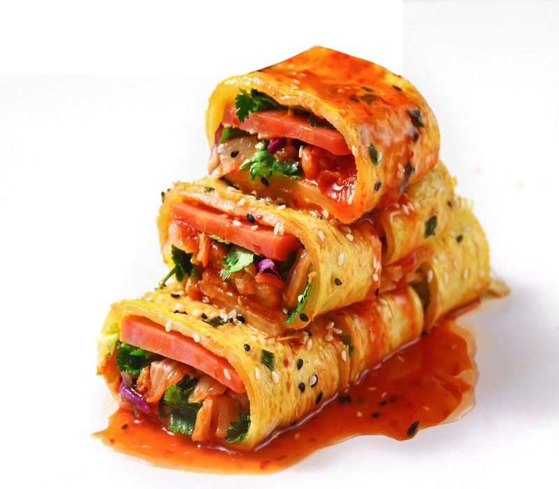 國民小吃“烤冷面”，每天吃都不膩~